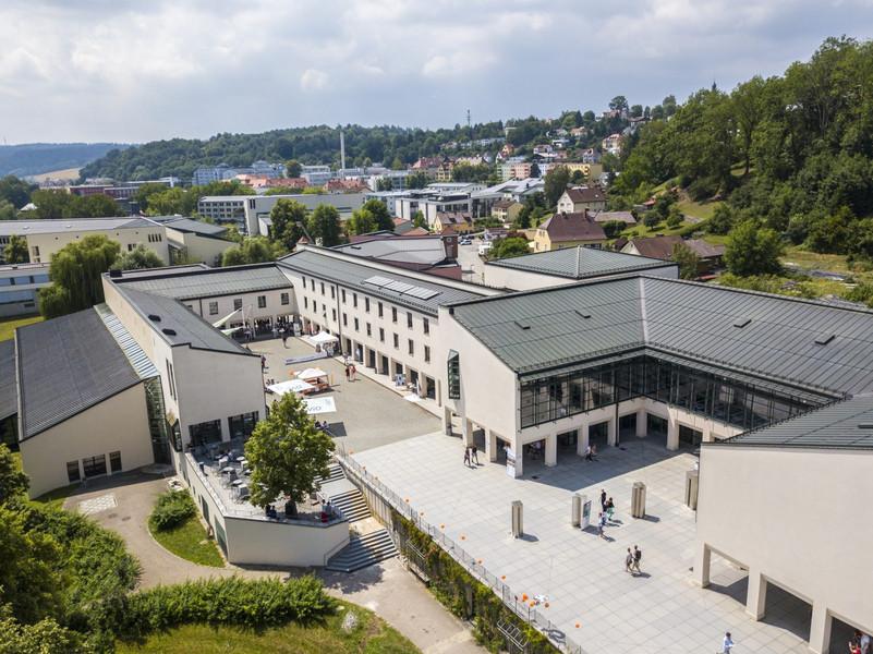 Mensavorplatz, Universität Passau